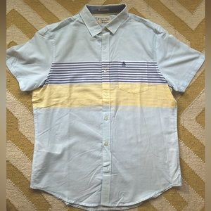 Penguin Button Down Cotton Shirt Size L